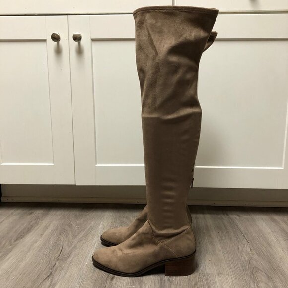 Steve Madden Women's Size 8.5 Gabbie Over the Knee Boots Thigh High Suede Shoes - Picture 2 of 12
